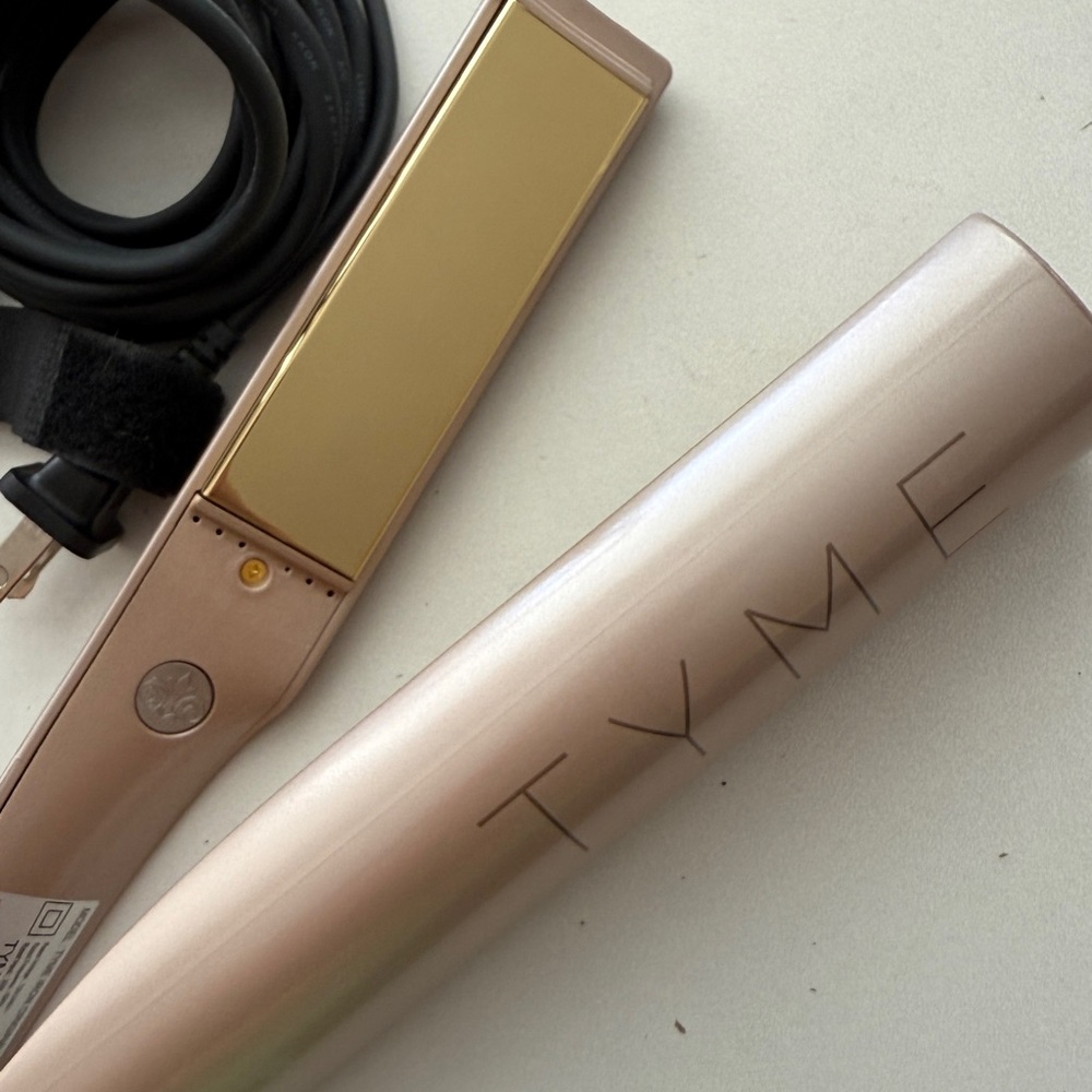 TYME Dual-Tone Hair Styler in Gold and Pink